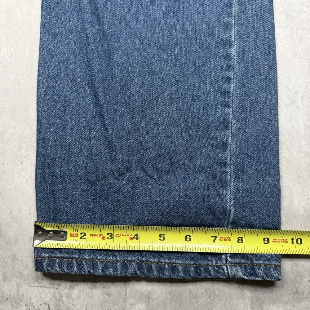 Vintage Y2K Levis 505 Jeans Mens 38x29 Med Wash Denim Straight Regular Fit USA